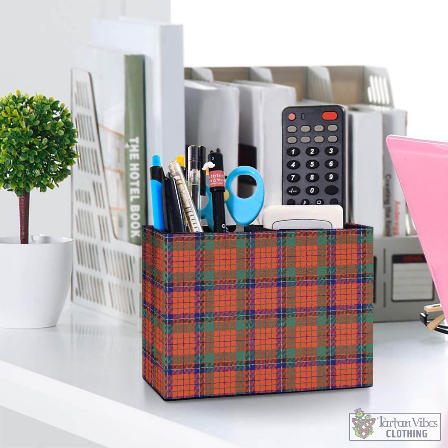 Tartan Vibes Clothing Nicolson Ancient Tartan Pen Holder