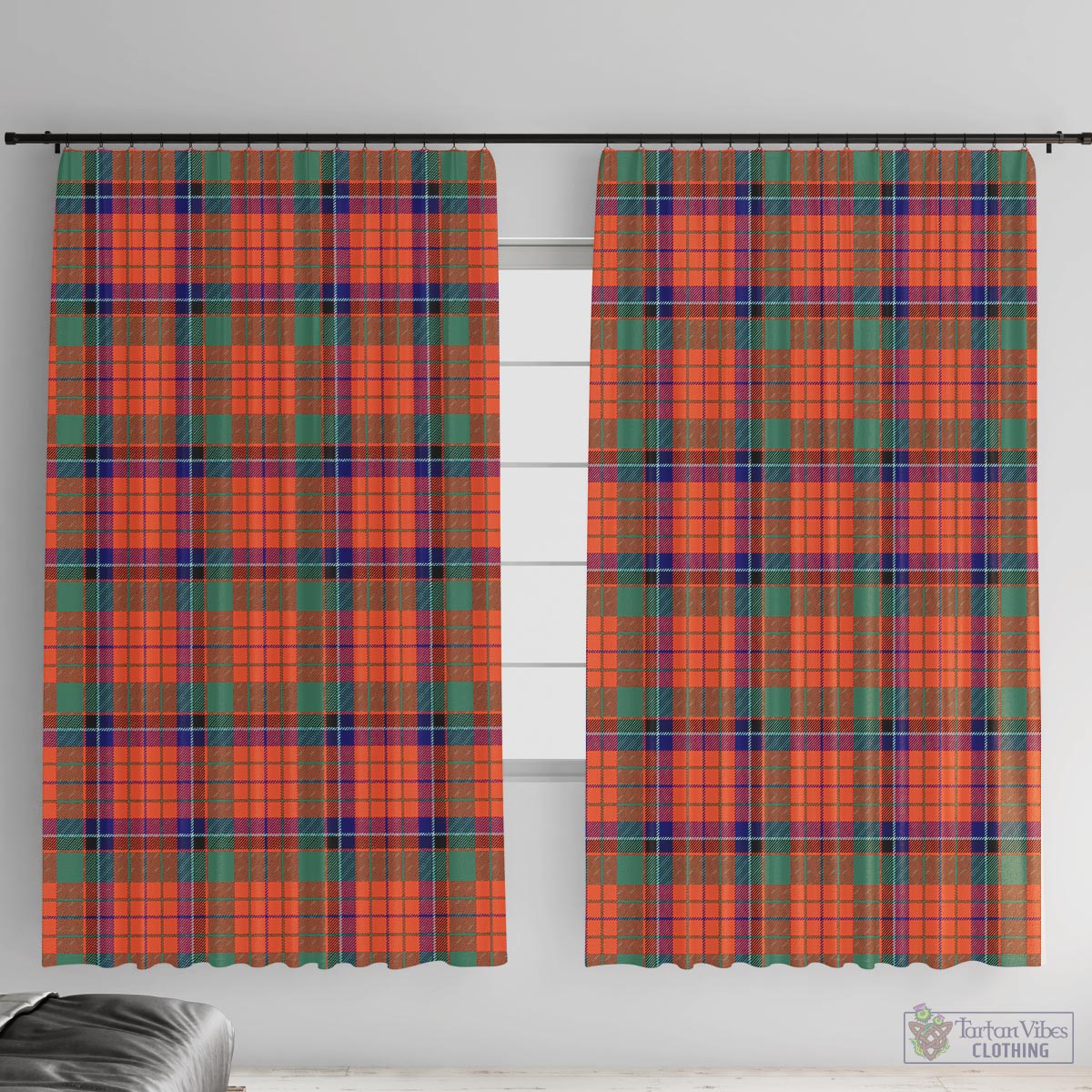 Nicolson Ancient Tartan Window Curtain