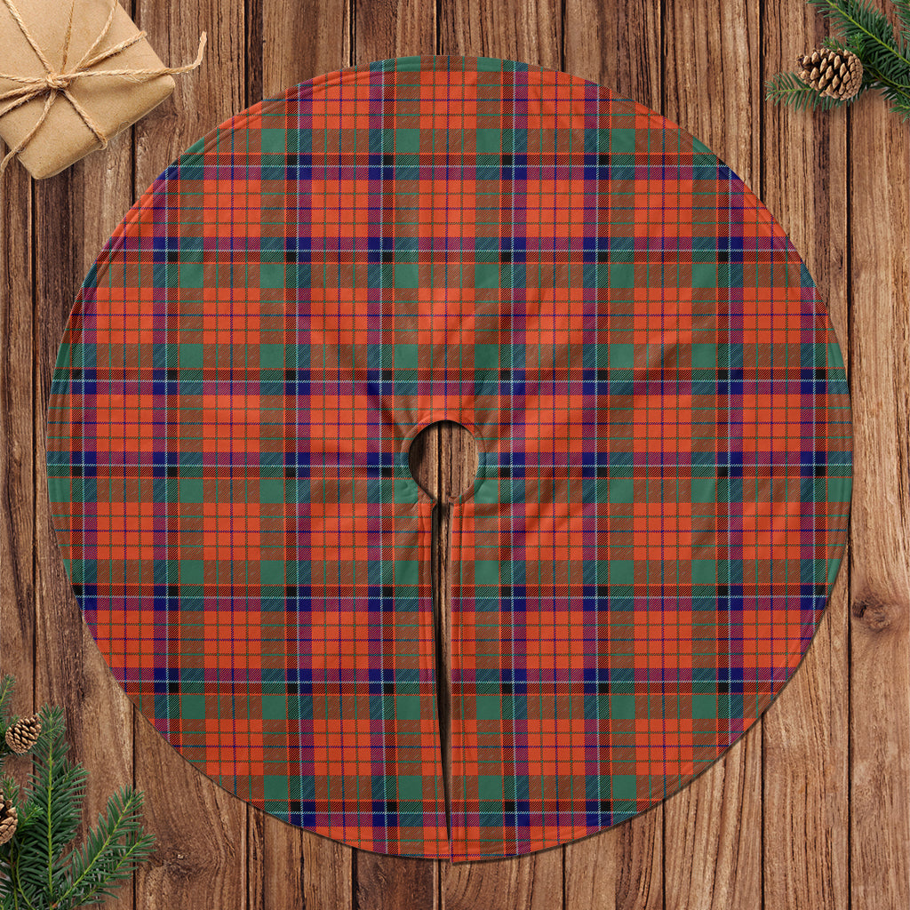 Nicolson Ancient Tartan Christmas Tree Skirt - Tartanvibesclothing