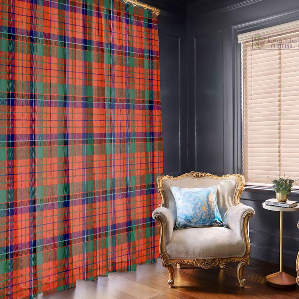 Nicolson Ancient Tartan Window Curtain