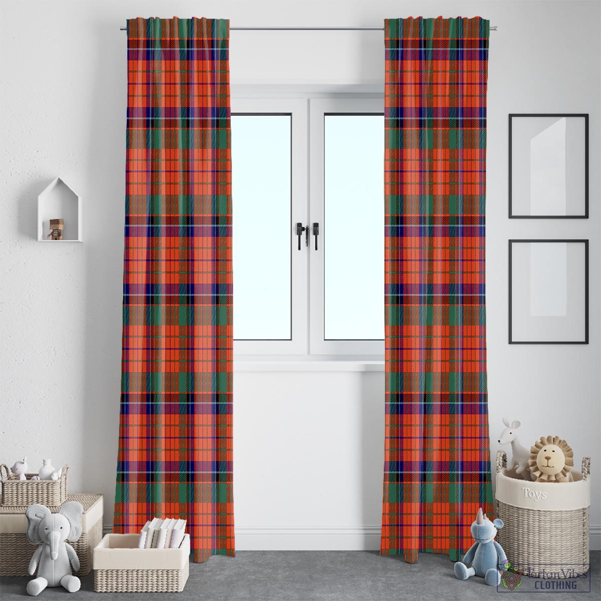 Nicolson Ancient Tartan Window Curtain