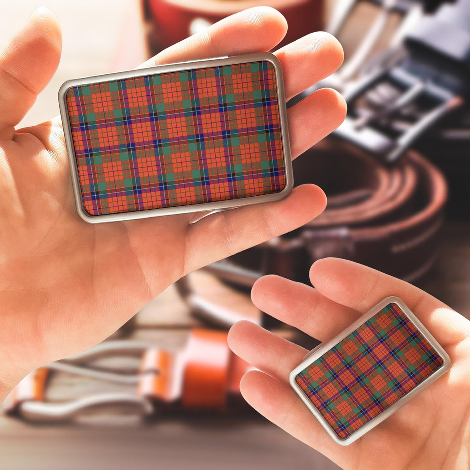 Nicolson Ancient Tartan Belt Buckles - Tartanvibesclothing