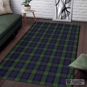 Nicolson Green Hunting Tartan Area Rug