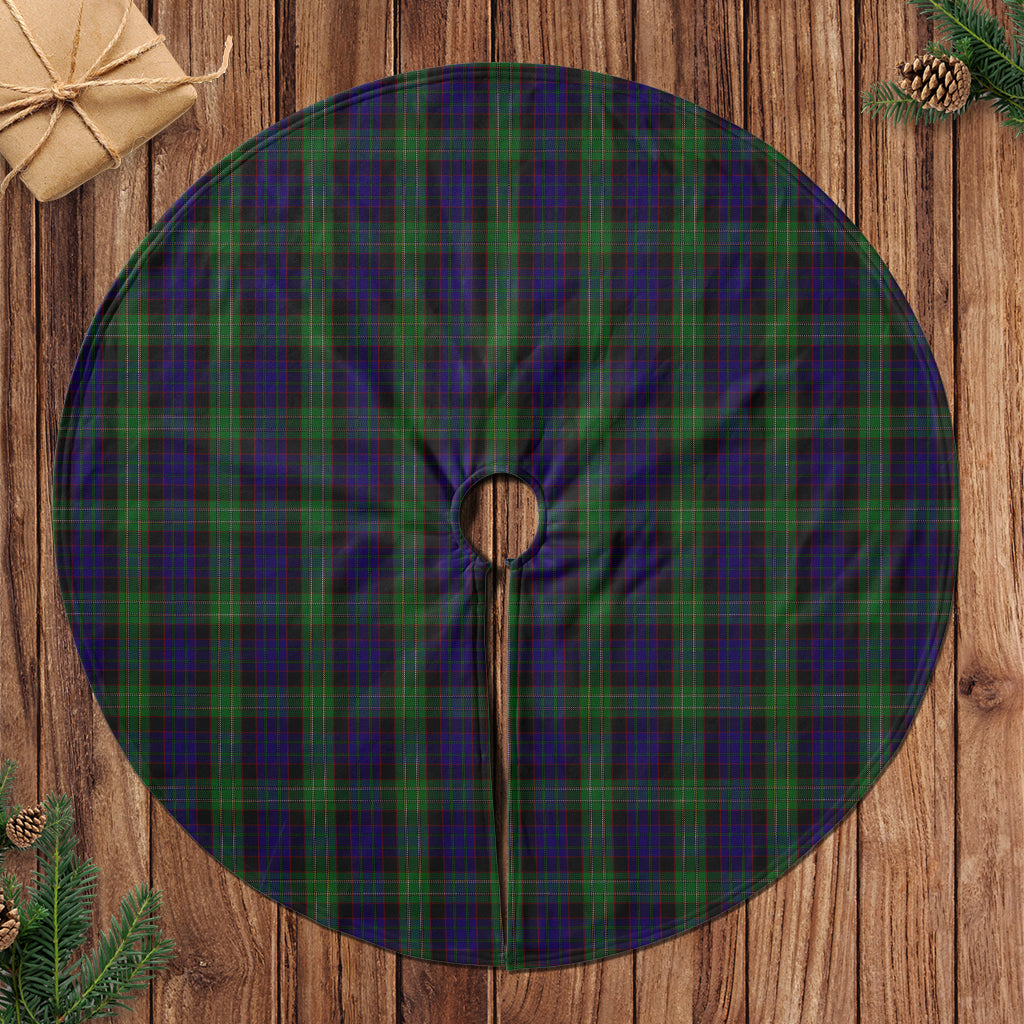 Nicolson Green Hunting Tartan Christmas Tree Skirt - Tartanvibesclothing