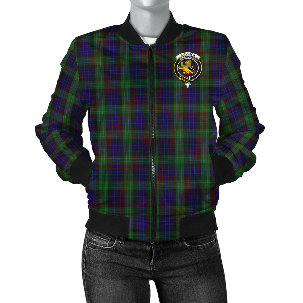 nicolson-green-hunting-tartan-bomber-jacket-with-family-crest