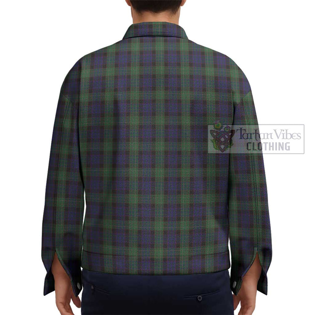 Nicolson Green Hunting Tartan Unisex Lapel Cotton Jacket - Tartan Vibes Clothing