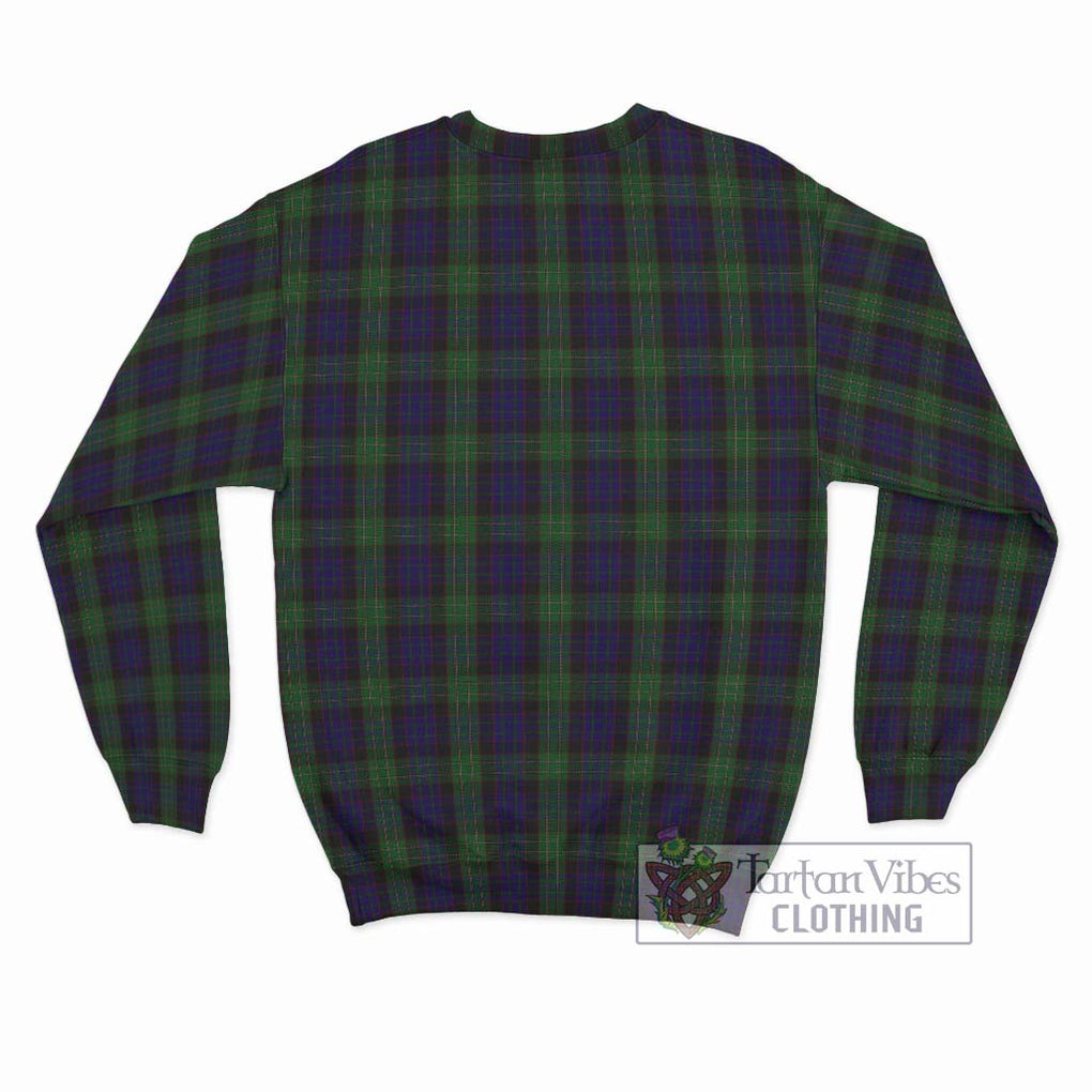 Nicolson Green Hunting Tartan Sweatshirt with Family Crest DNA In Me Style - Tartanvibesclothing Shop