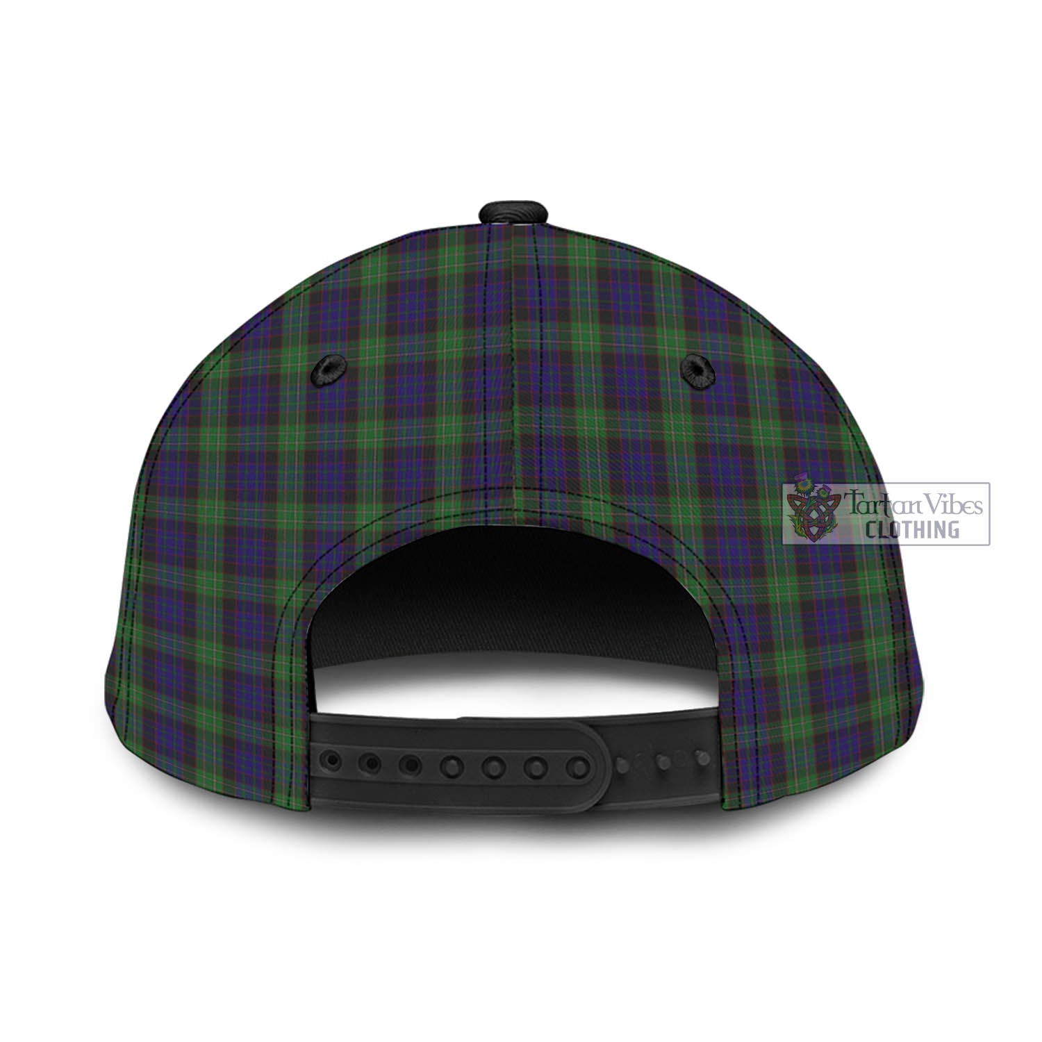 Tartan Vibes Clothing Nicolson Green Hunting Tartan Classic Cap with Family Crest In Me Style