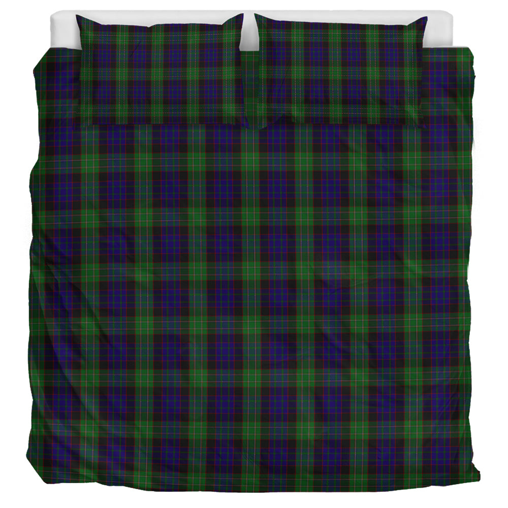 Nicolson Green Hunting Tartan Bedding Set UK Bedding Set UK Super King 104*94 inch - Tartan Vibes Clothing