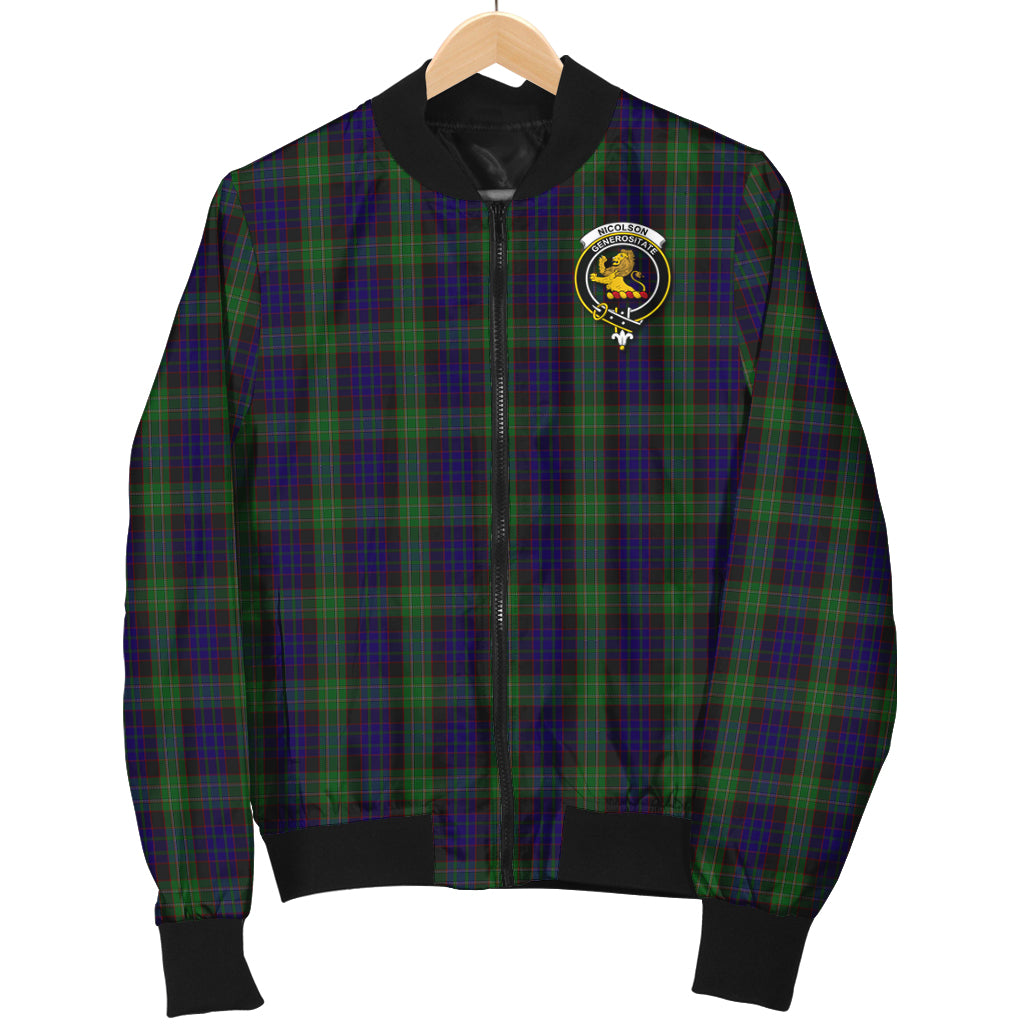 nicolson-green-hunting-tartan-bomber-jacket-with-family-crest