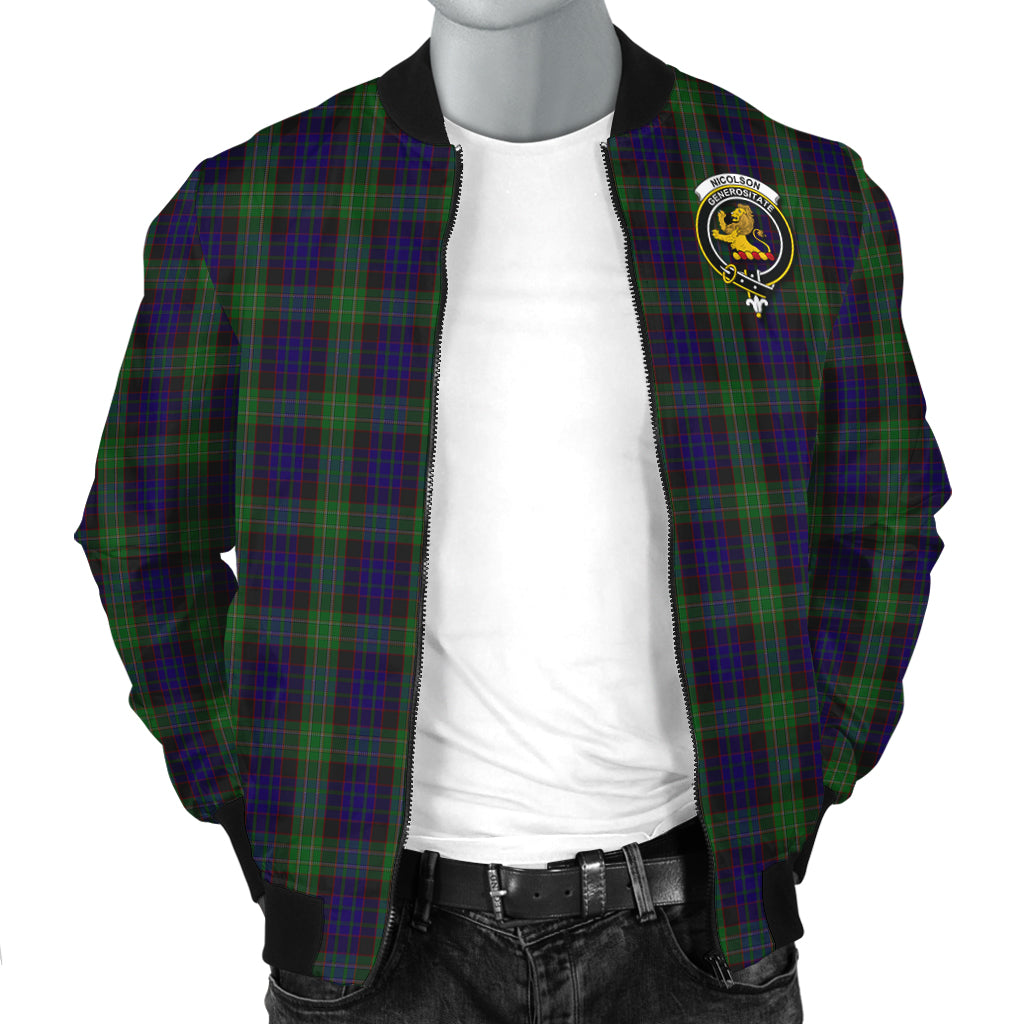 nicolson-green-hunting-tartan-bomber-jacket-with-family-crest