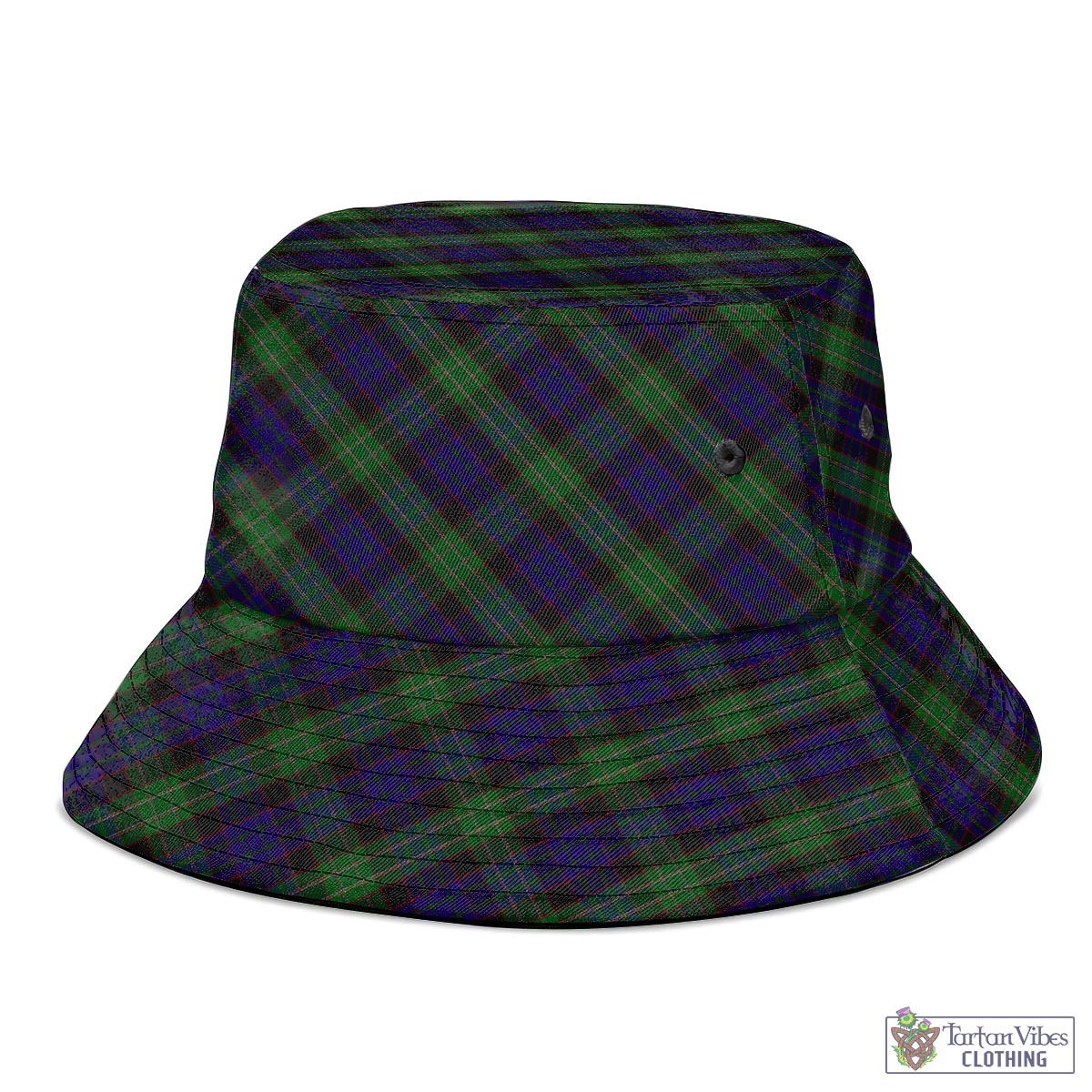 Tartan Vibes Clothing Nicolson Green Hunting Tartan Bucket Hat