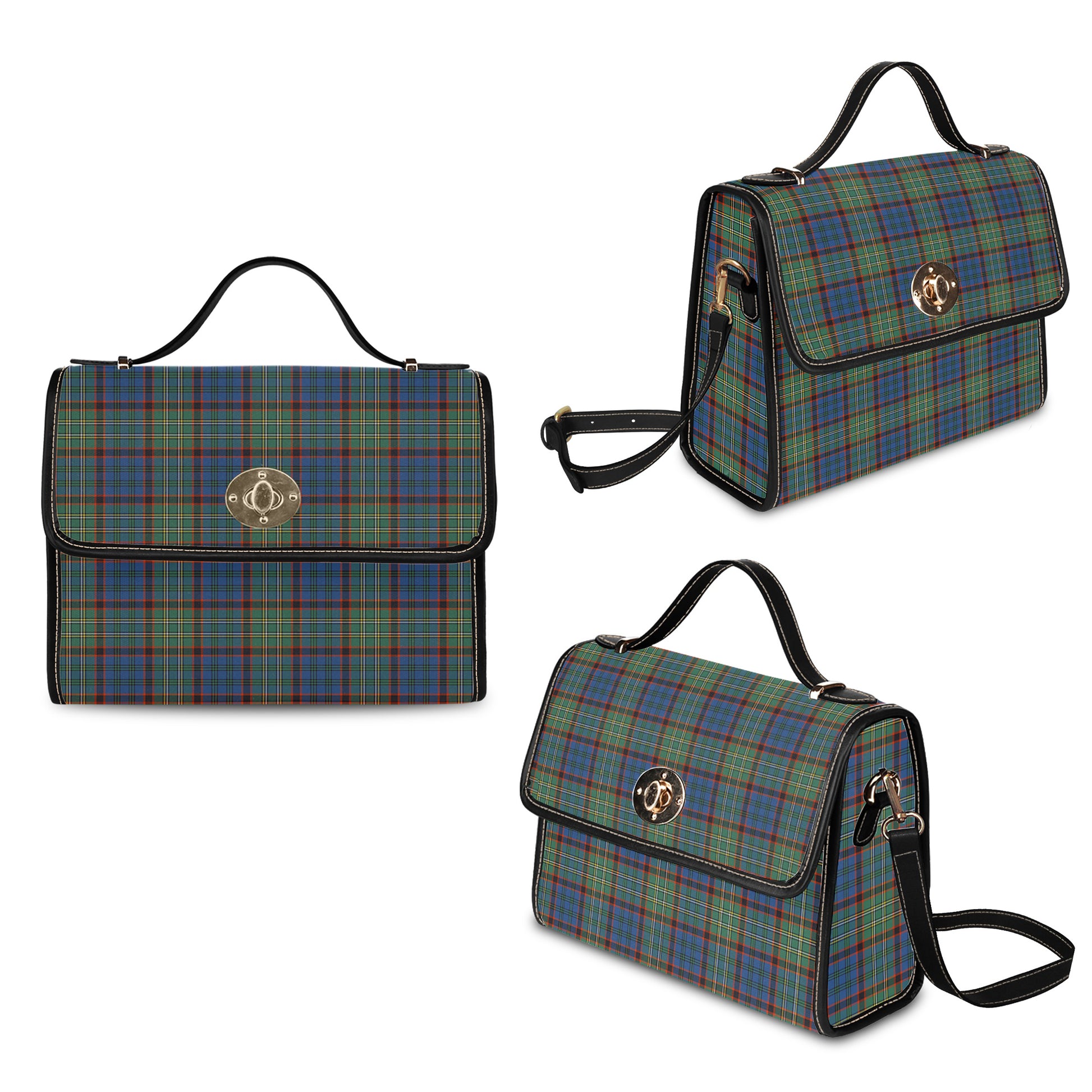 nicolson-hunting-ancient-tartan-leather-strap-waterproof-canvas-bag