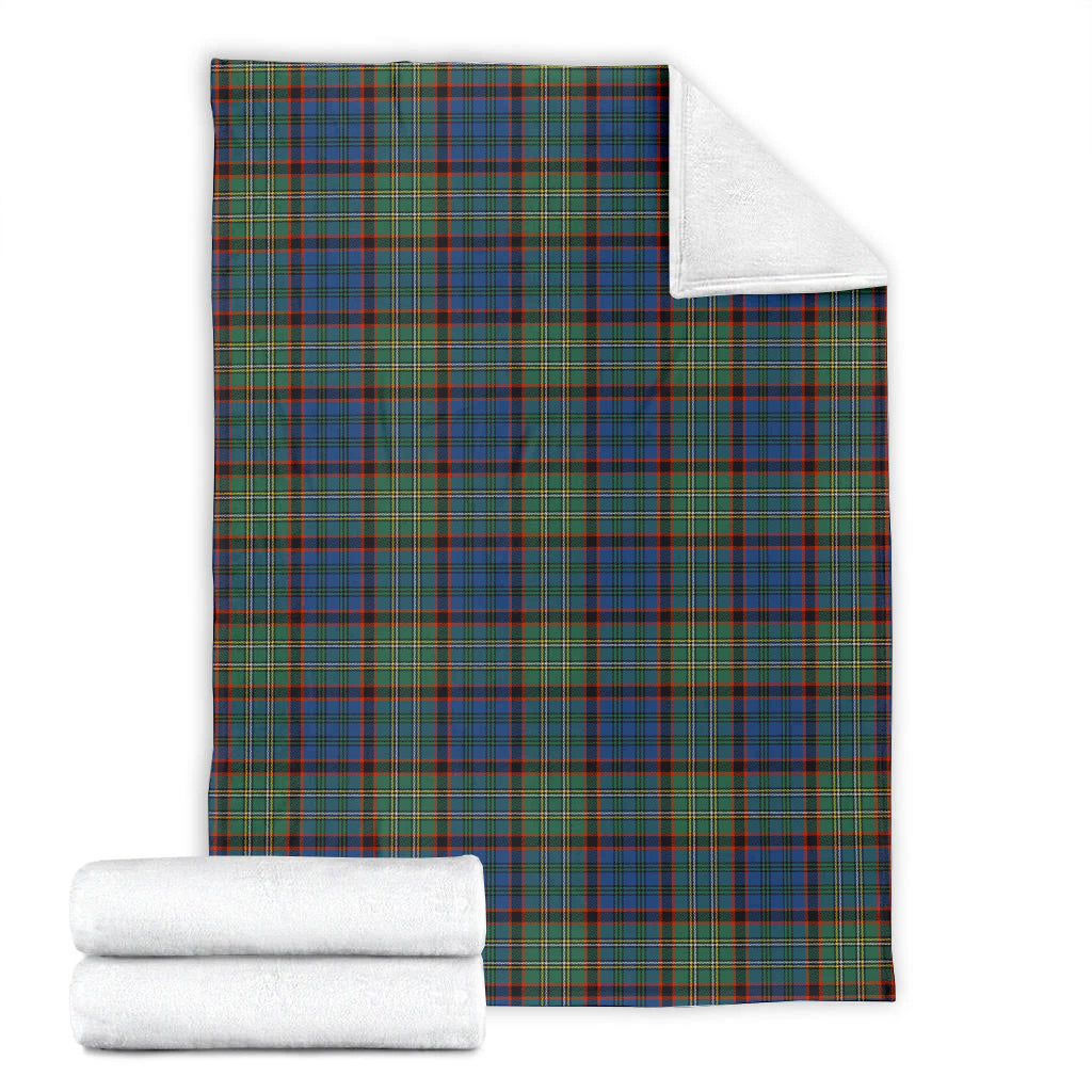 Nicolson Hunting Ancient Tartan Blanket X-Large 59 x 79 inches 150 x 200 cm - Tartan Vibes Clothing