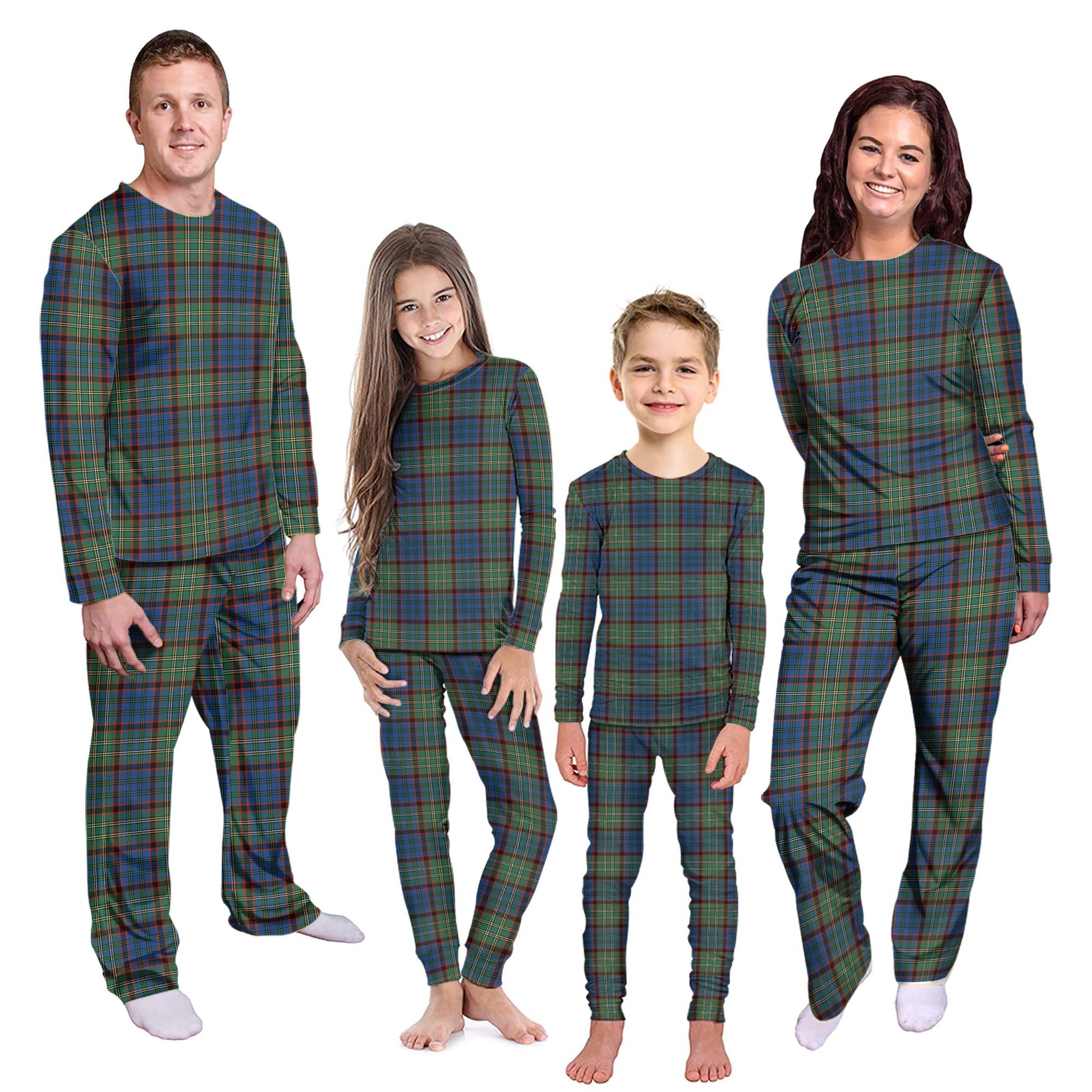 Nicolson Hunting Ancient Tartan Pajamas Family Set Kid - Tartan Vibes Clothing