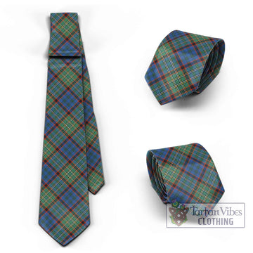 Nicolson Hunting Ancient Tartan Classic Necktie Cross Style