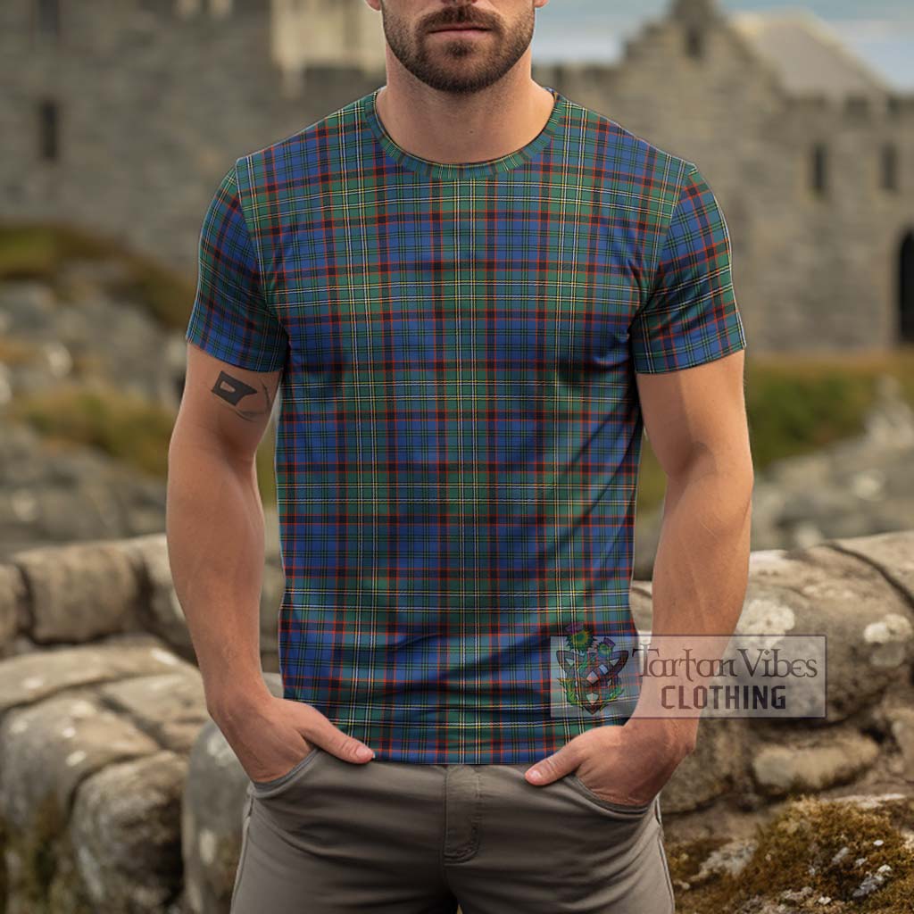 Nicolson Hunting Ancient Tartan Cotton T-Shirt Men's Shirt - Tartanvibesclothing Shop