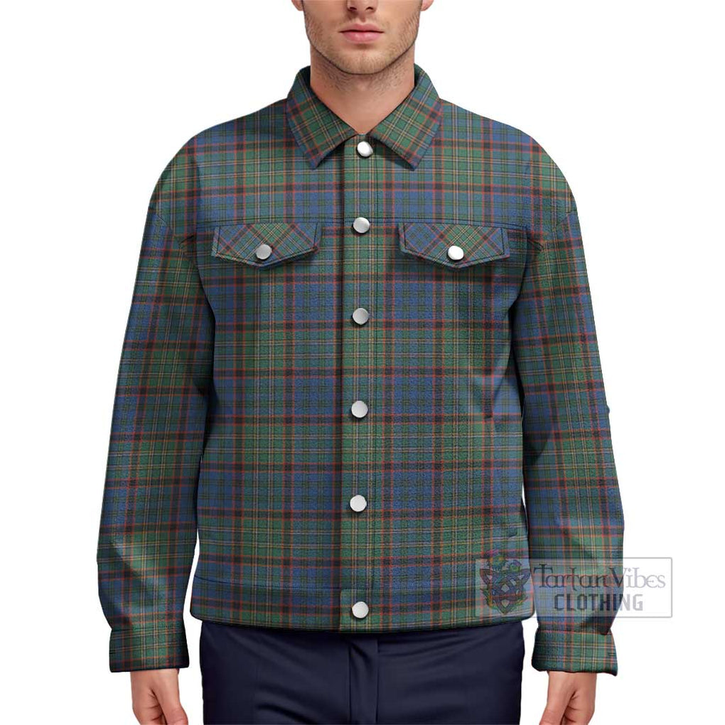 Nicolson Hunting Ancient Tartan Unisex Lapel Cotton Jacket Unisex - Tartan Vibes Clothing