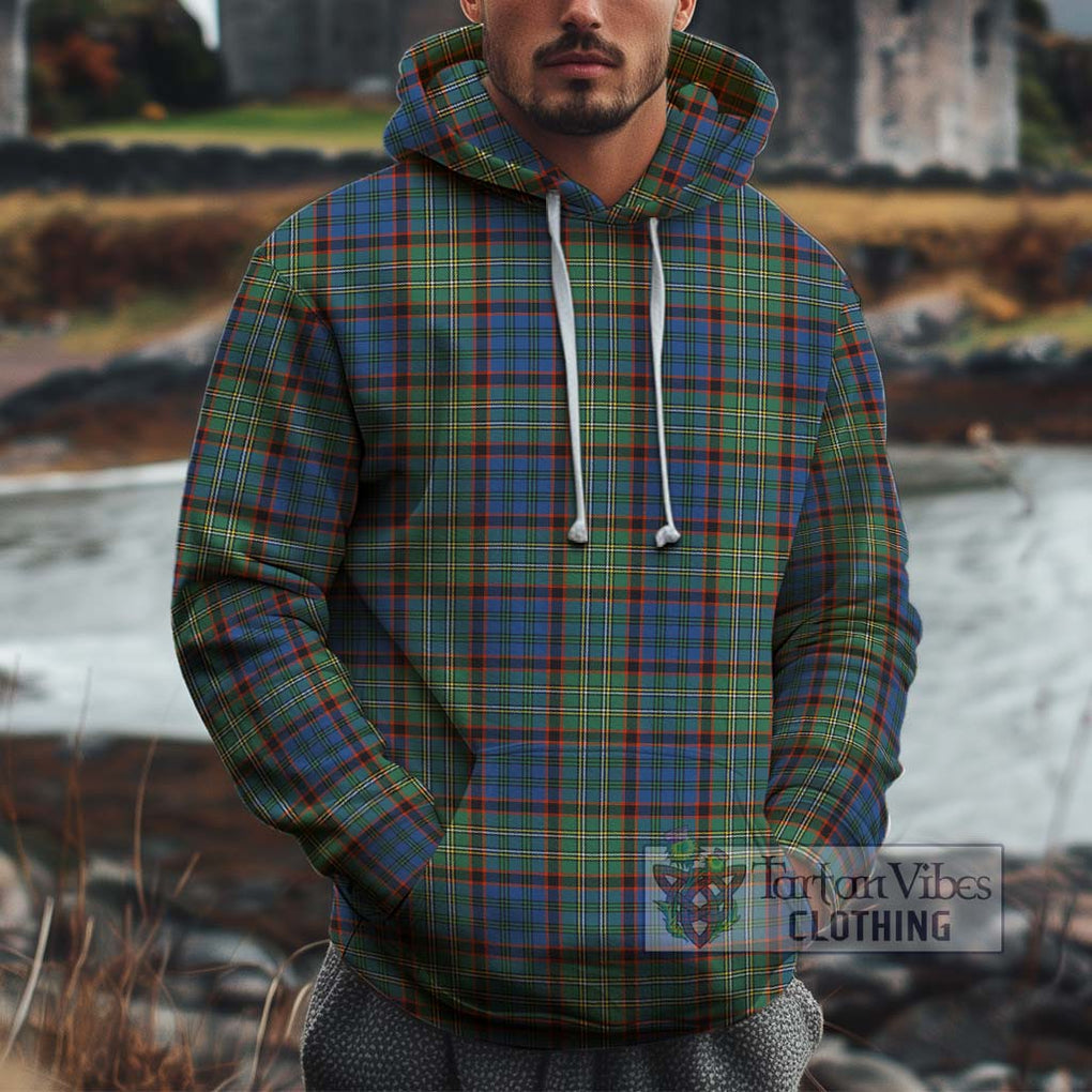 Nicolson Hunting Ancient Tartan Cotton Hoodie Pullover Hoodie XS - Tartan Vibes Clothing