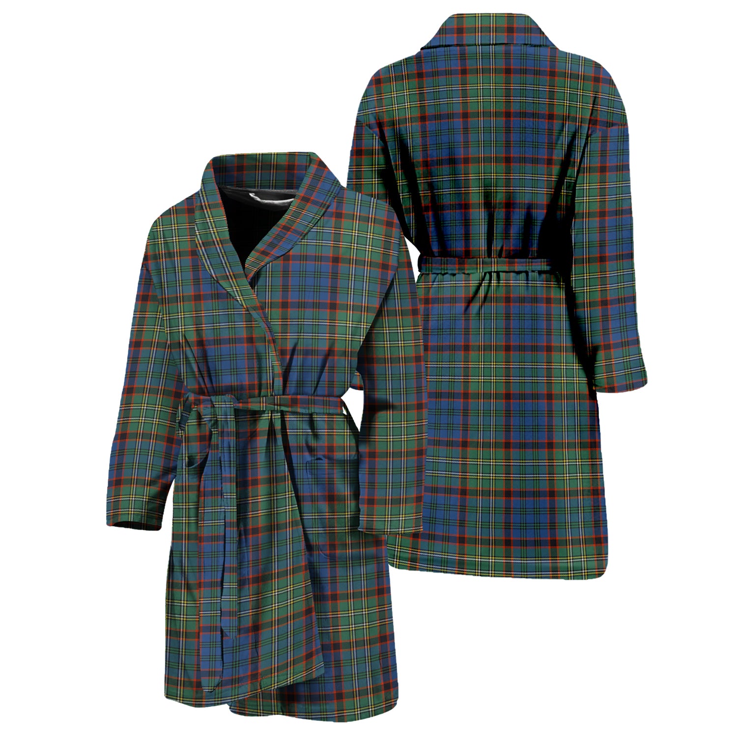 Nicolson Hunting Ancient Tartan Bathrobe Unisex M - Tartan Vibes Clothing