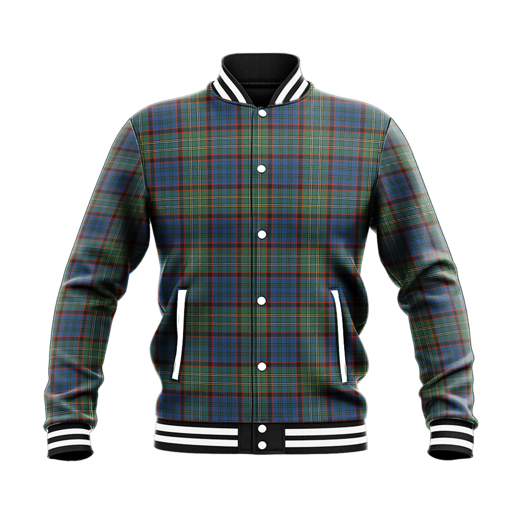 Nicolson Hunting Ancient Tartan Baseball Jacket - Tartan Vibes Clothing