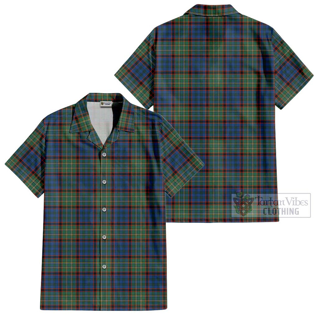 Nicolson Hunting Ancient Tartan Cotton Hawaiian Shirt Kid - Tartanvibesclothing Shop