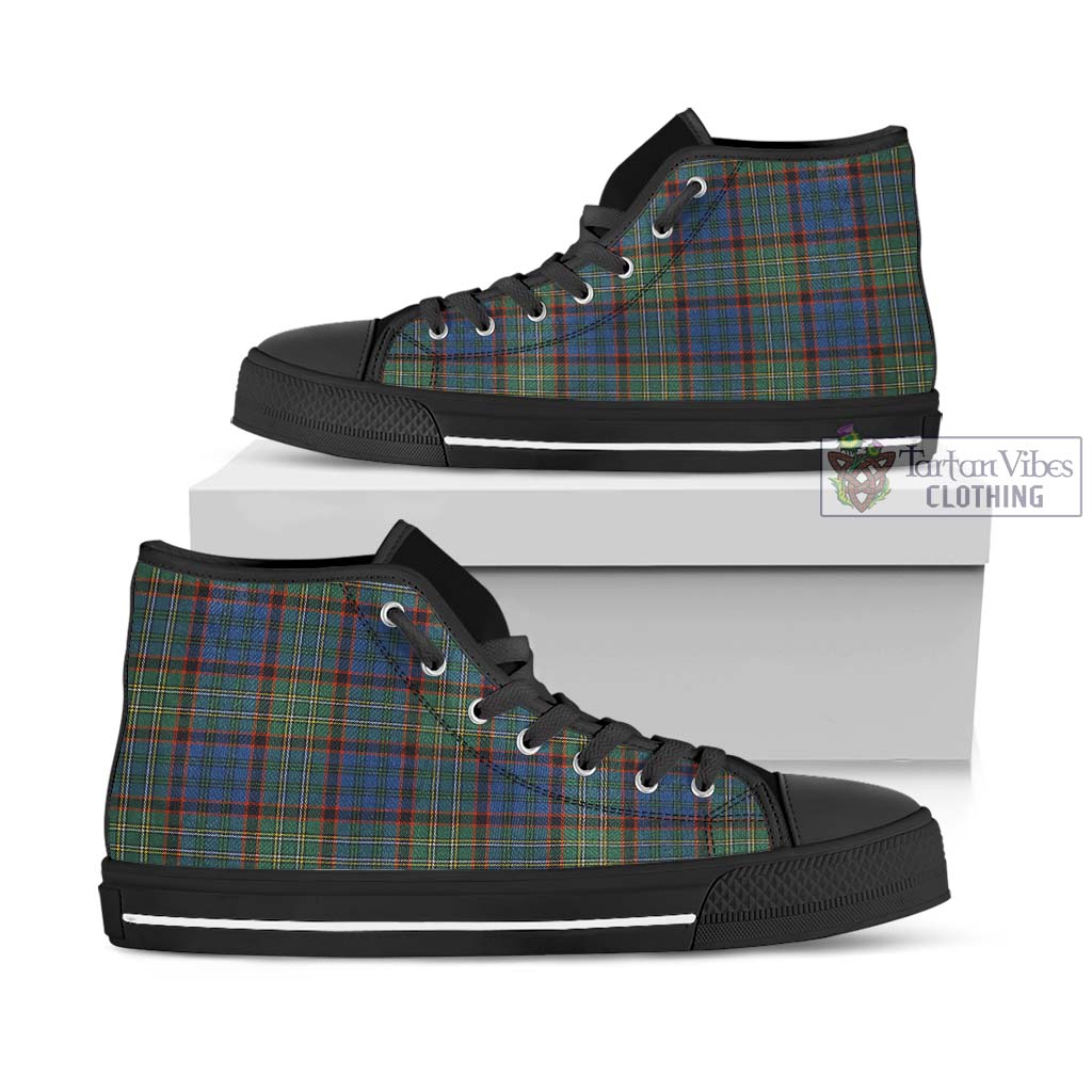 Tartan Vibes Clothing Nicolson Hunting Ancient Tartan High Top Shoes