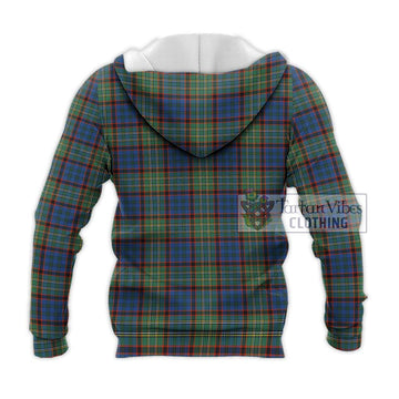 Nicolson Hunting Ancient Tartan Knitted Hoodie with Family Crest DNA In Me Style