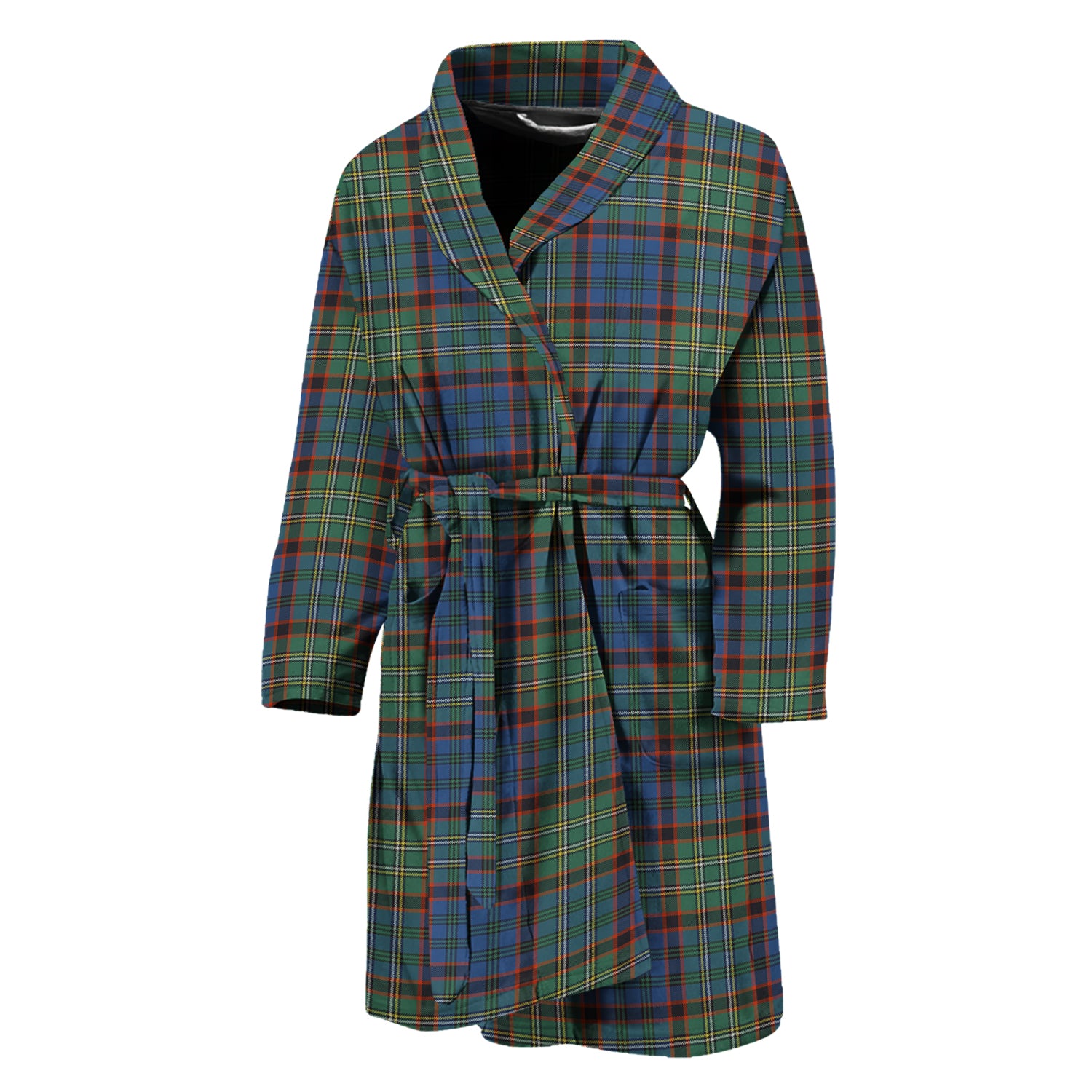 Nicolson Hunting Ancient Tartan Bathrobe - Tartan Vibes Clothing