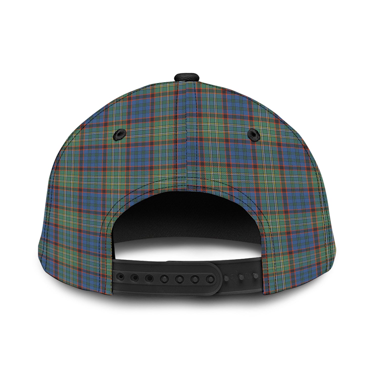 Nicolson Hunting Ancient Tartan Classic Cap with Family Crest - Tartan Vibes Clothing