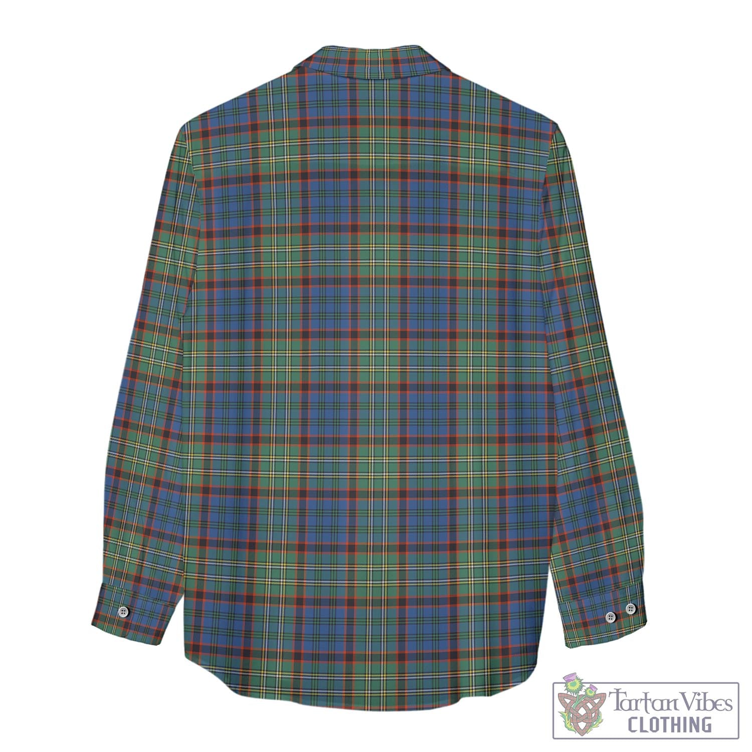 Nicolson Hunting Ancient Tartan Womens Casual Shirt