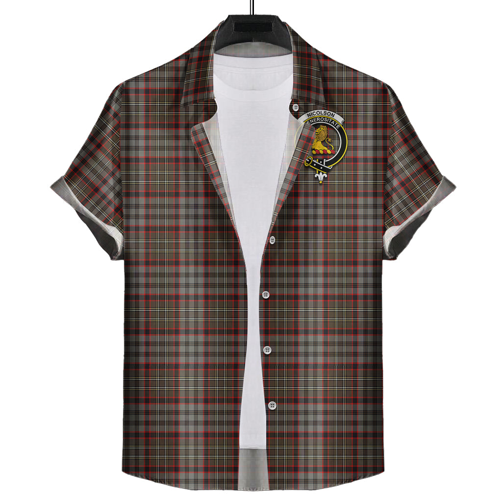 nicolson-hunting-weathered-tartan-short-sleeve-button-down-shirt-with-family-crest