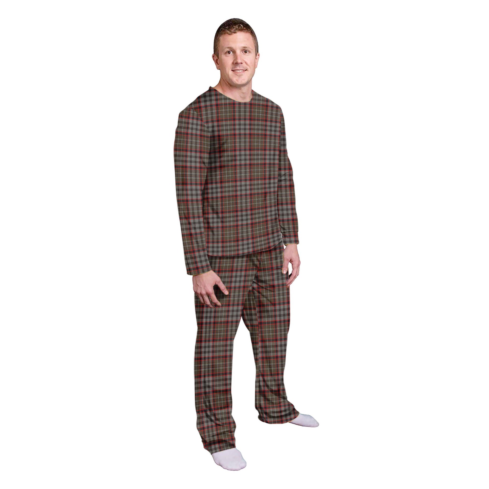 Nicolson Hunting Weathered Tartan Pajamas Family Set - Tartan Vibes Clothing