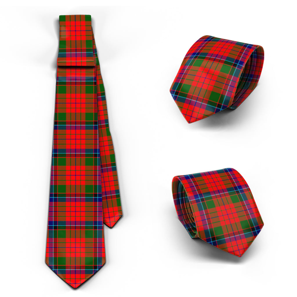 Nicolson Modern Tartan Classic Necktie Necktie One Size - Tartan Vibes Clothing