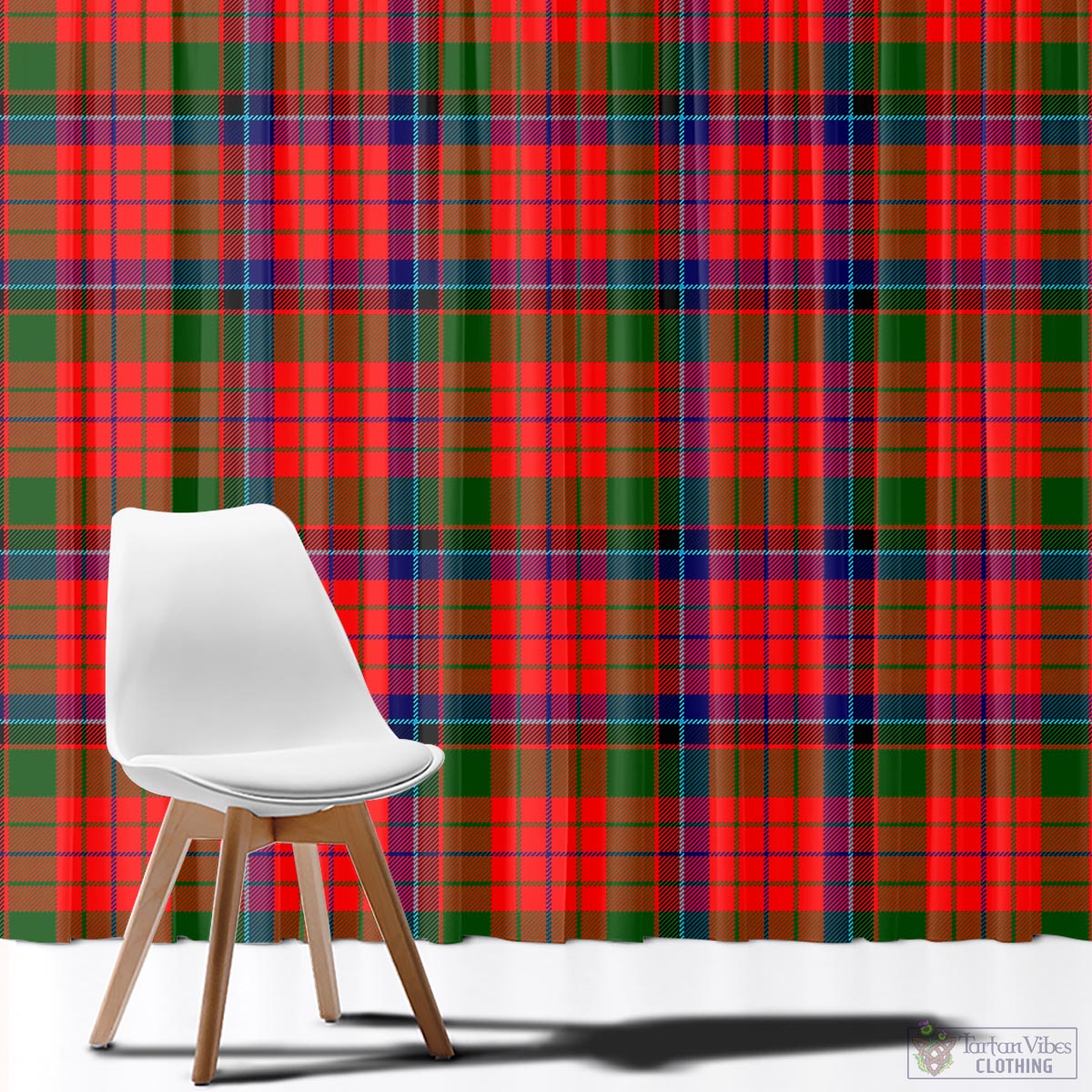 Nicolson Modern Tartan Window Curtain