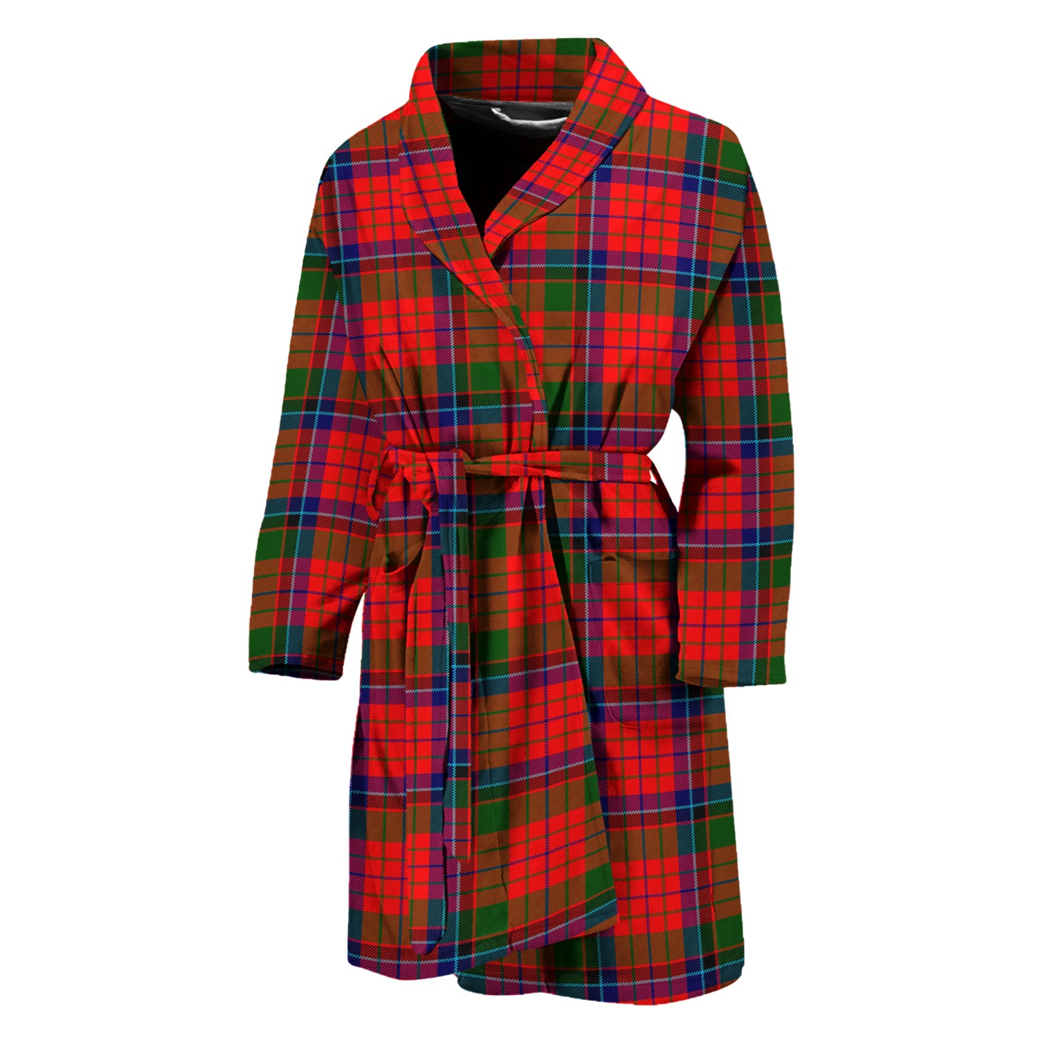 Nicolson Modern Tartan Bathrobe - Tartan Vibes Clothing