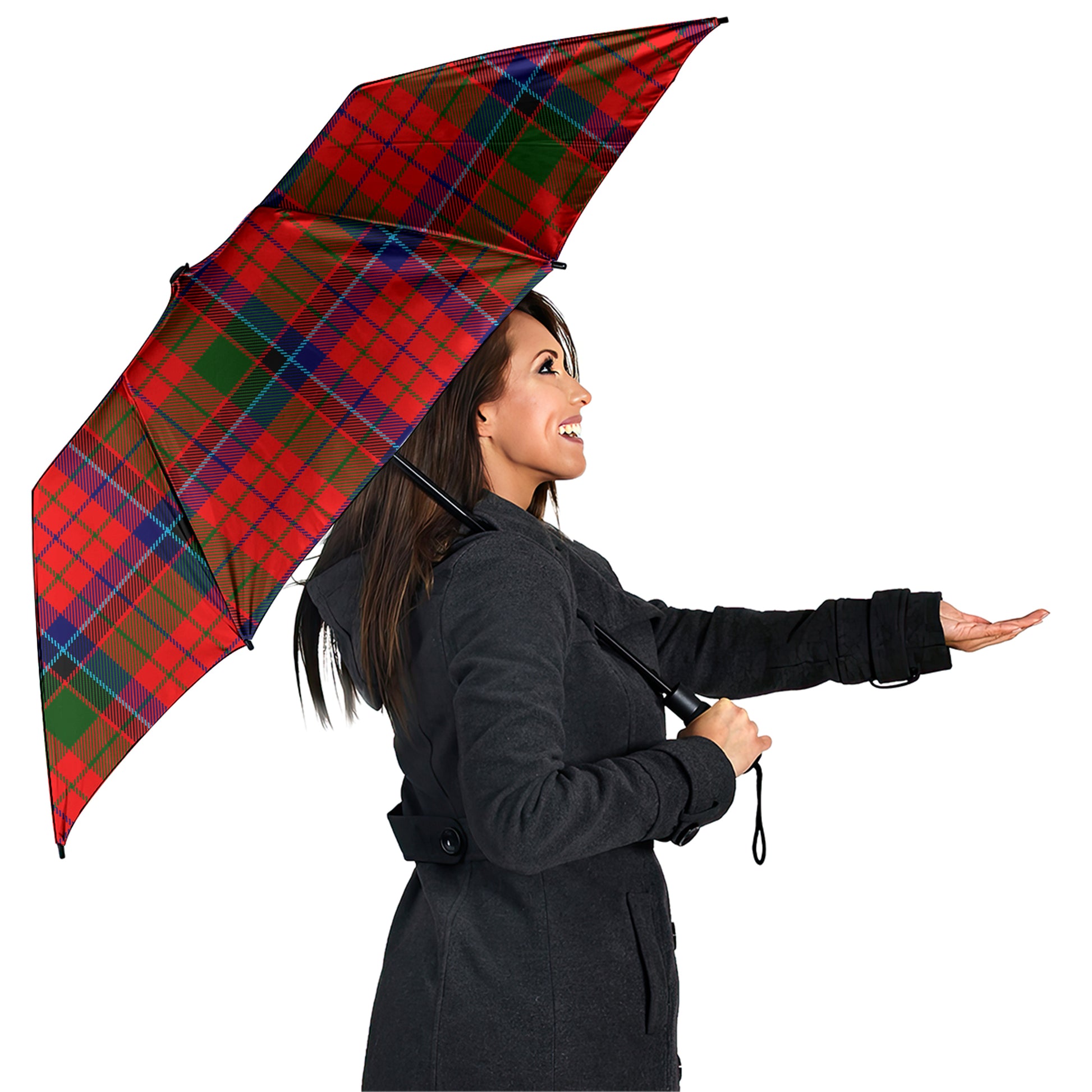 Nicolson Modern Tartan Umbrella - Tartanvibesclothing