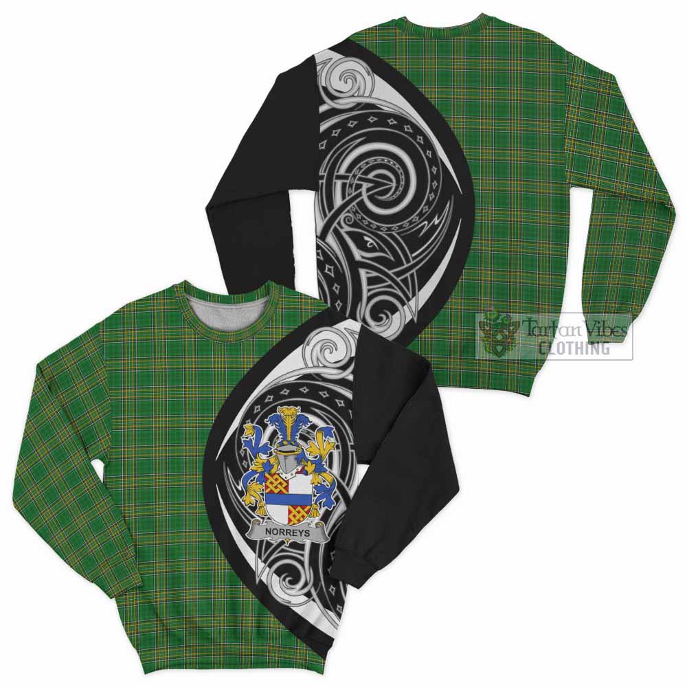 Norreys Irish Clan Sweatshirt Celtic Circle Style - Tartan Vibes Clothing