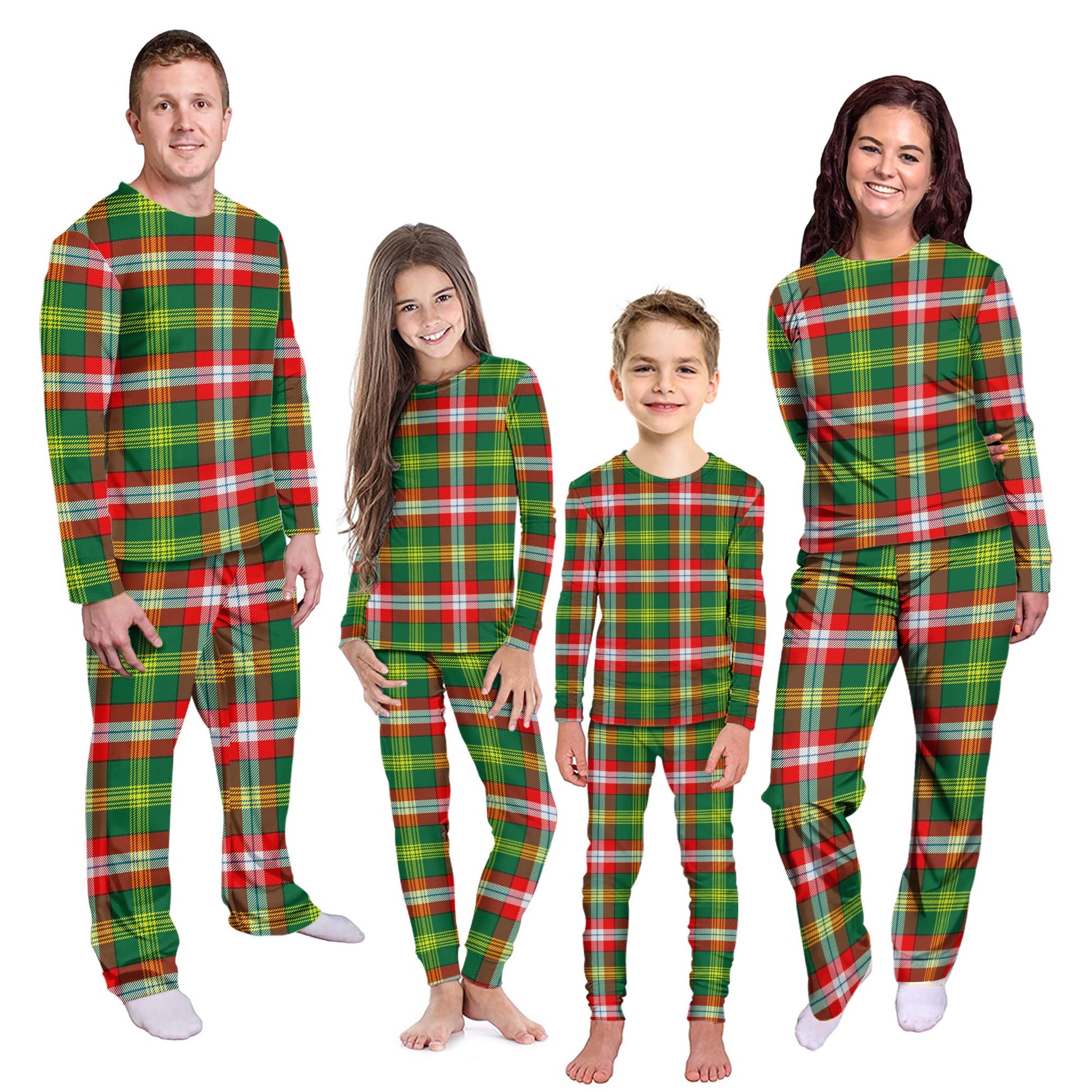 Northwest Territories Canada Tartan Pajamas Family Set Kid - Tartan Vibes Clothing