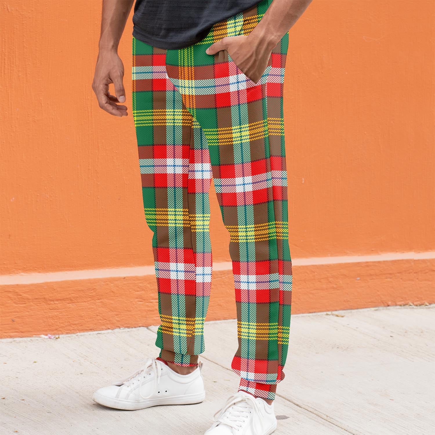 Northwest Territories Canada Tartan Joggers Pants S - Tartan Vibes Clothing