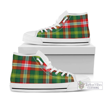 Northwest Territories Canada Tartan High Top Shoes