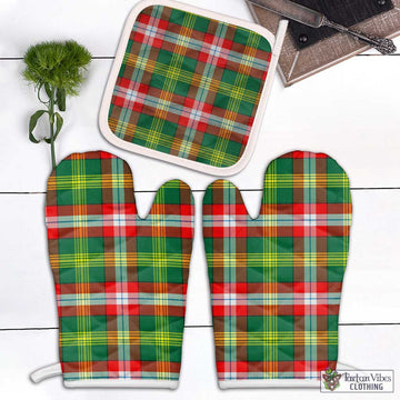 Northwest Territories Canada Tartan Combo Oven Mitt & Pot-Holder