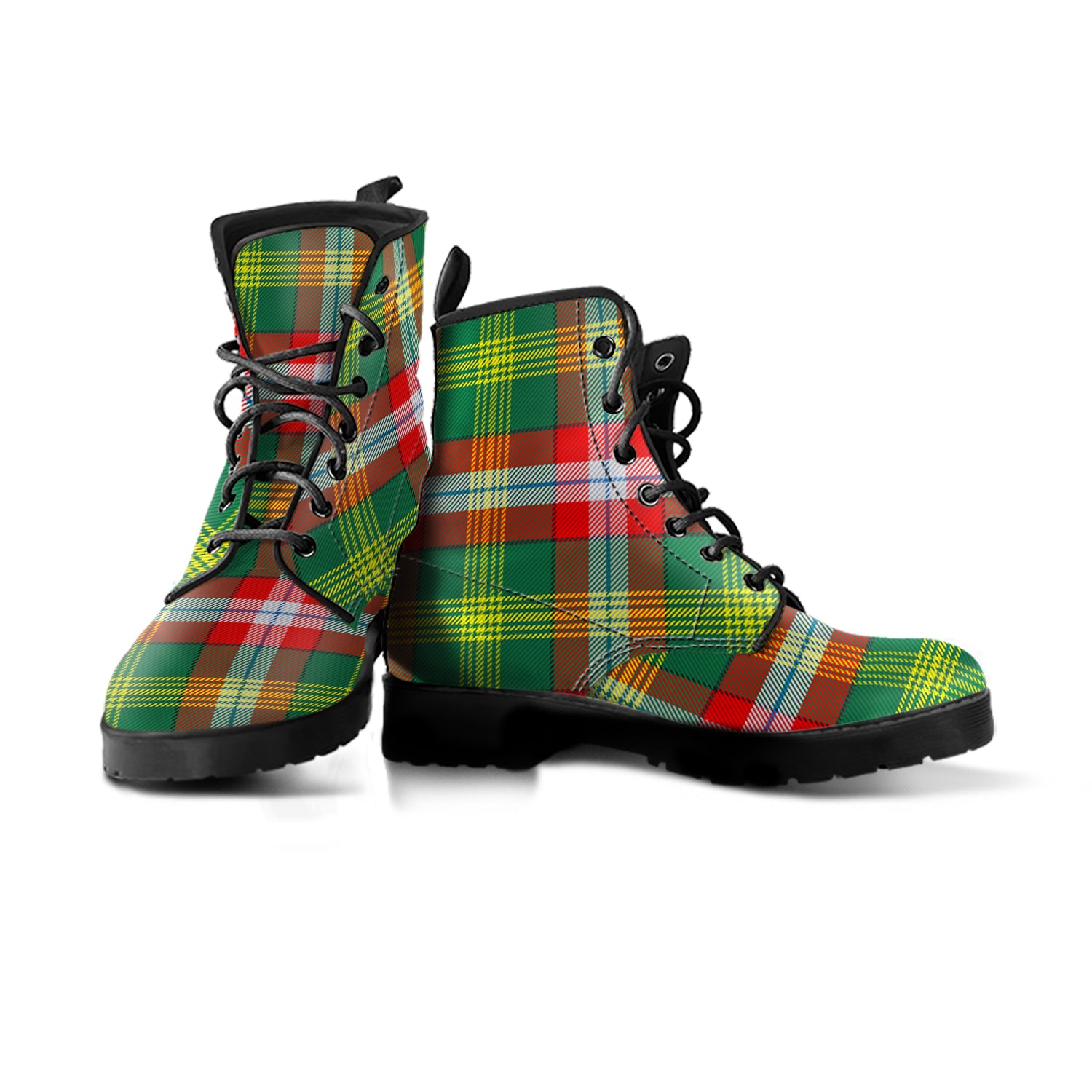 northwest-territories-canada-tartan-leather-boots