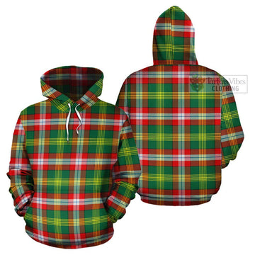 Northwest Territories Canada Tartan Cotton Hoodie