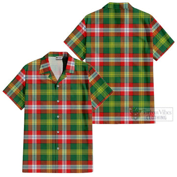 Northwest Territories Canada Tartan Cotton Hawaiian Shirt