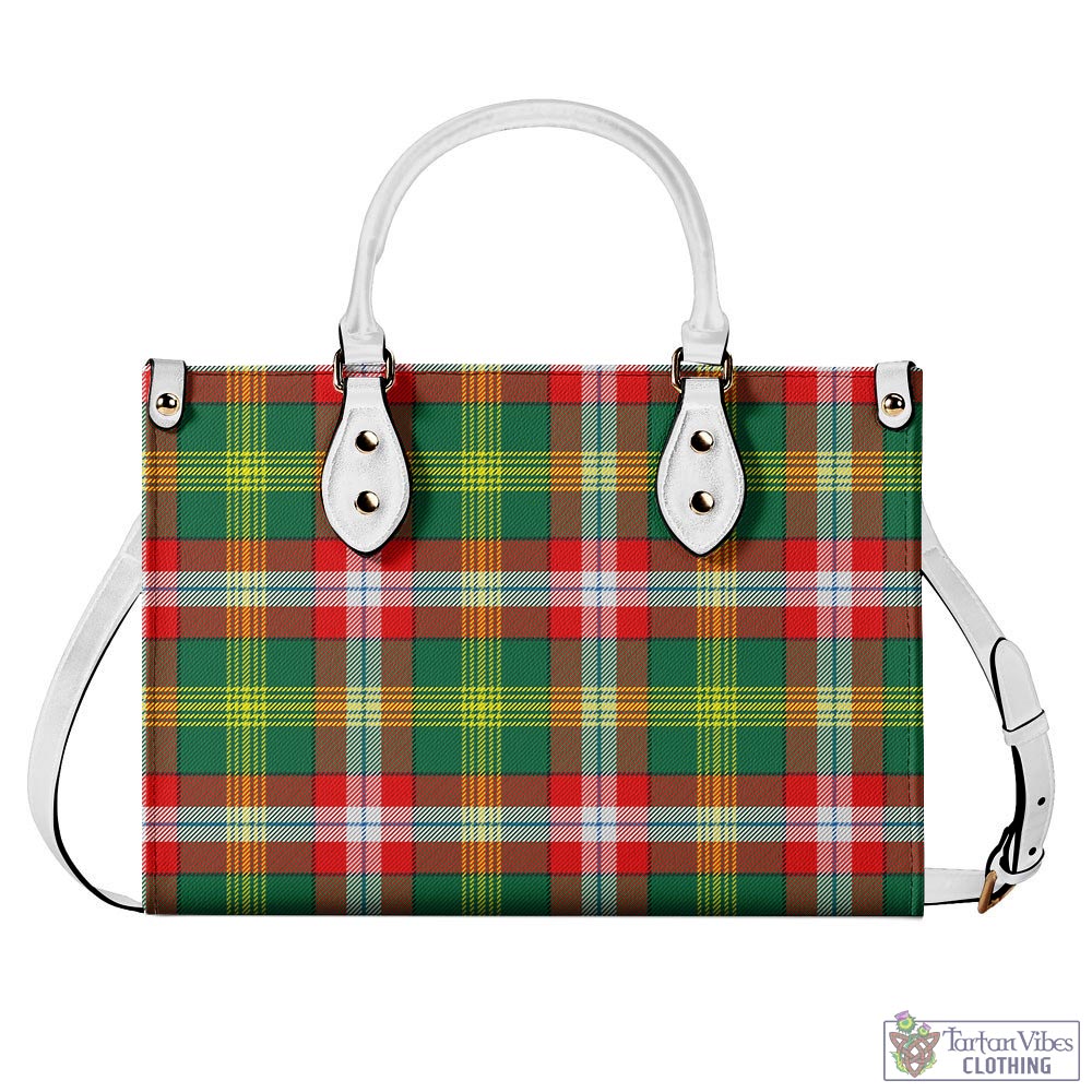 Tartan Vibes Clothing Northwest Territories Canada Tartan Luxury Leather Handbags