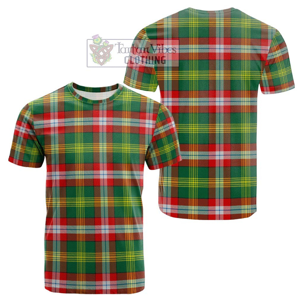 Northwest Territories Canada Tartan Cotton T-Shirt Kid's Shirt - Tartanvibesclothing Shop