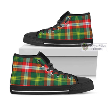 Northwest Territories Canada Tartan High Top Shoes