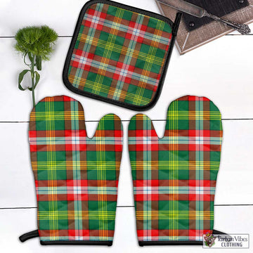 Northwest Territories Canada Tartan Combo Oven Mitt & Pot-Holder