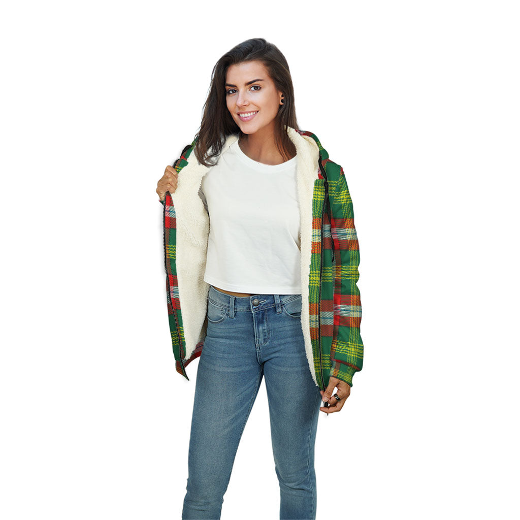 Northwest Territories Canada Tartan Sherpa Hoodie - Tartan Vibes Clothing
